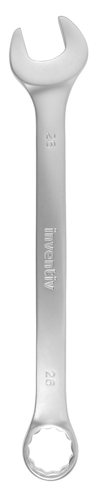 Clé mixte 26mm chrome vanadium - INVENTIV